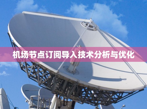 机场节点订阅导入技术分析与优化