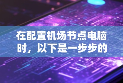 在配置机场节点电脑时，以下是一步步的指南