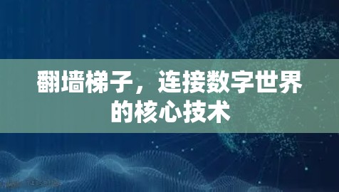 翻墙梯子，连接数字世界的核心技术