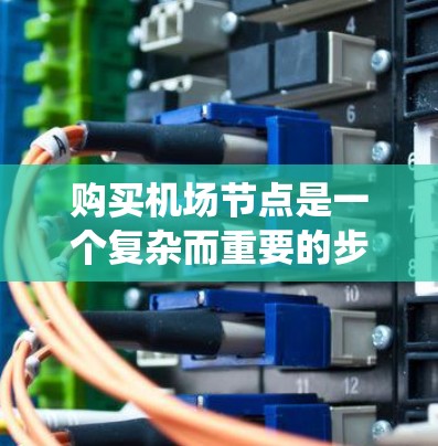 购买机场节点是一个复杂而重要的步骤，涉及多个因素和步骤。以下是一个系统化的指南，帮助您更好地理解如何购买机场节点