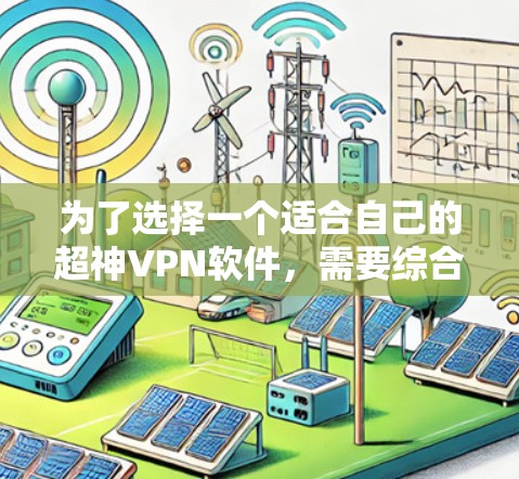 为了选择一个适合自己的超神VPN软件，需要综合考虑多个因素，包括功能、安全性和用户体验。以下是详细的推荐和比较