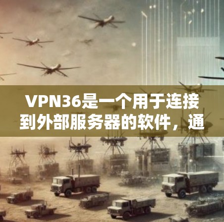VPN36是一个用于连接到外部服务器的软件,通常用于Web端和移动设备。以下是逐步的使用指南 VPN36是一个用于连接到外部服务器的软件,通常用于Web端和移动设备。以下是逐步的使用指南