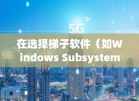 在选择梯子软件（如Windows Subsystem for Windows SSW)或 Windows API扩展）时，以下步骤可以帮助你做出明智的选择