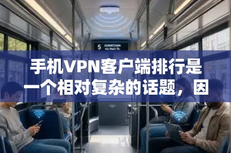 手机VPN客户端排行是一个相对复杂的话题,因为不同的应用有不同的特点和功能。以下是一些常见的VPN应用及其排行情况,供你参考 手机VPN客户端排行是一个相对复杂的话题,因为不同的应用有不同的特点和功能。以下是一些常见的VPN应用及其排行情况,供你参考