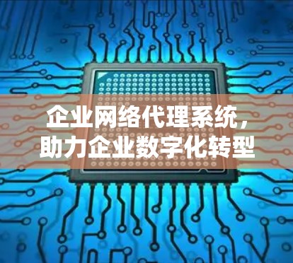 企业网络代理系统,助力企业数字化转型 企业网络代理系统,助力企业数字化转型