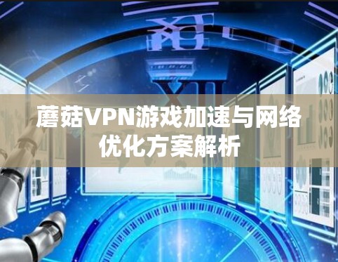 蘑菇VPN游戏加速与网络优化方案解析