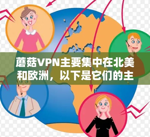 蘑菇VPN主要集中在北美和欧洲，以下是它们的主要机场推荐