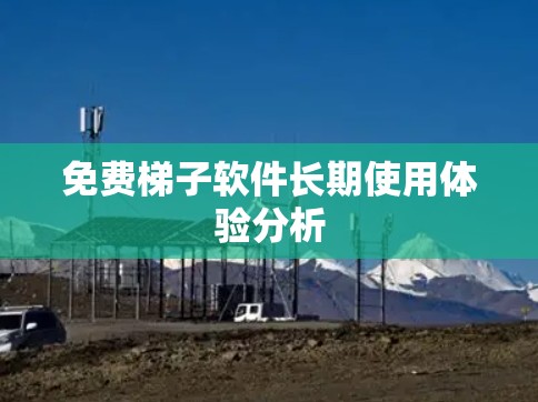 免费梯子软件长期使用体验分析