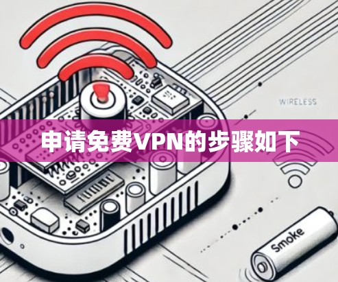 申请免费VPN的步骤如下